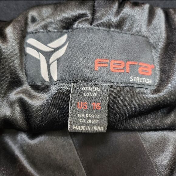 Fera Heaven Insulated Ski Pants Black Size 16 Long - Picture 12 of 15